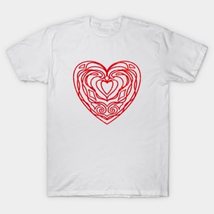 RED Valentine Heart T-Shirt